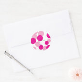Bulles roses Stickers Motif (Enveloppe)