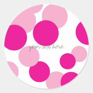 Bulles roses Stickers Motif