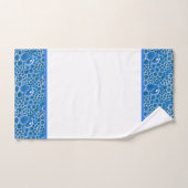 Bulles Serviette de bain, Bleu (Serviette à main)