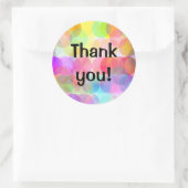 Bulles - Sticker Merci (Sac)