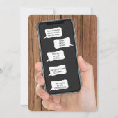 Bulles textuelles pour Invitation de fête d'annive (Devant)