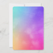 Bulles textuelles pour Invitation de fête d'annive (Dos)