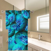 Bulles turquoise Abstraites