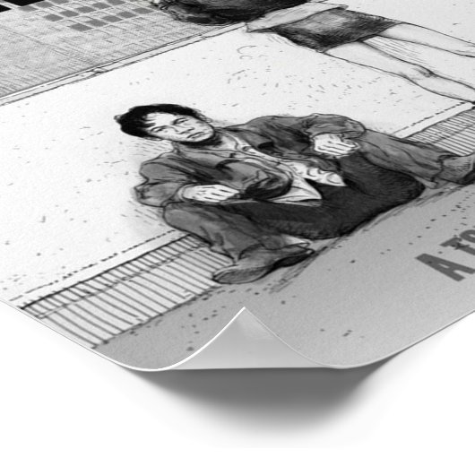 Bullet Ballet Poster (Hoek)