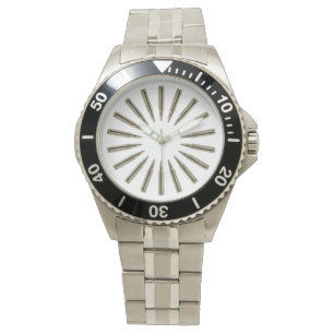 Bullet Cirkel Roestvrij horloge