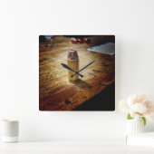 Bullet Clock Vierkante Klok (Huis)