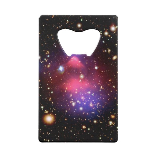 Bullet-cluster Kredietkaart Flessenopener (Achterkant)