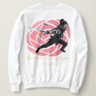 Bullet-deflecting female ninja trui
