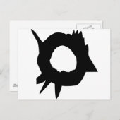 Bullet Hoes Briefkaart (Voorkant / Achterkant)