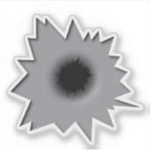 Bullet Hoes Sticker (Voorkant)