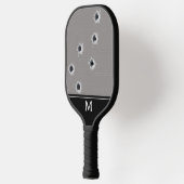 Bullet Holes Monogrammed Pickleball Paddle (Links)