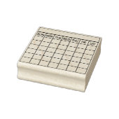 Bullet Journal Habit Tracker Rubberstempel (Stempel)