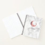 Bullet Journal Rose Gold Moon (Intérieur)