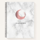 Bullet Journal Rose Gold Moon (Devant)