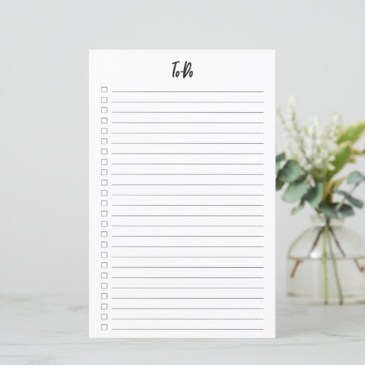 Bullet Journal To-Do (Staand voorkant)