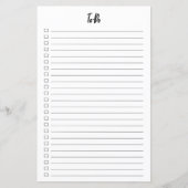 Bullet Journal To-Do (Voorkant)