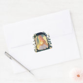 Bullet Journaling Series5 - Terrarium Meisje 5 Vierkante Sticker (Envelop)