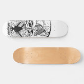BULLET MET BUTTERFLES VERLENGING 1 SKATEBOARD (Horizontaal)