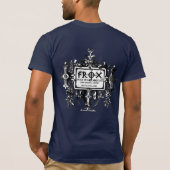 Bullet op de hersenen t-shirt (Achterkant)