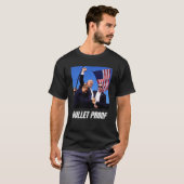 Bullet Proof Trump 2024 Trump shot shirt (Voorkant volledig)