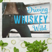 Bullet Whiskey Cuisine Serviette de thé (Plié)