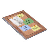 Bulletin Board met  leden Notitieboek (Rechterzijde)