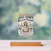 Bulletin de l'église de Jésus Programme Bulletin d (Neutre)