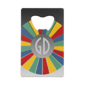 BULLETIN ROUND RAYS I + votre monogramme (Dos)