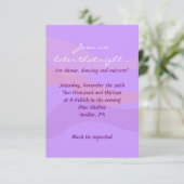 BULLETINS & ÉTOILES Carte Bat mitzvah Party (Debout devant)