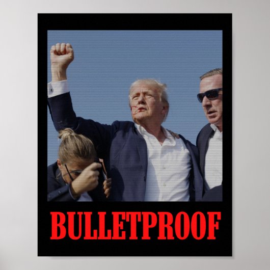 Bulletproof Ination Poging V2 Poster (Voorkant)