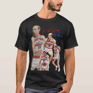 Bullets Bob Weiss basketbalontwerp T-shirt