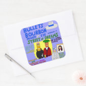 Bullets Bourbon #4 Street of Dreams autocollants (Enveloppe)