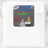 Bullets Bourbon Numéro 3 autocollants de couvertur (Sac)