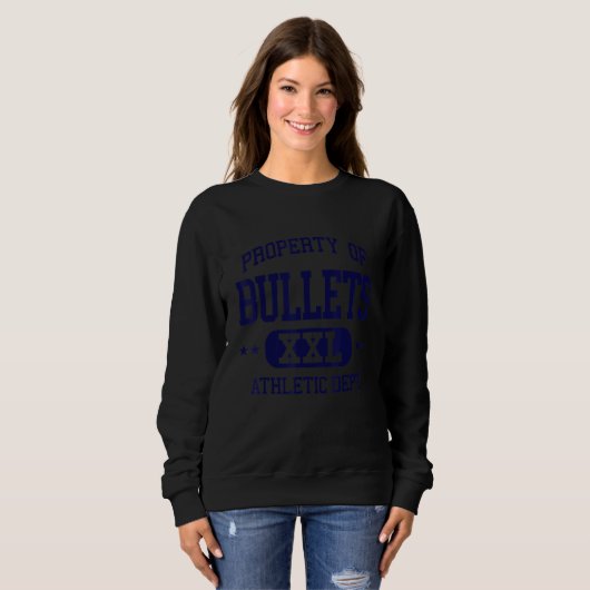 Bullets Retro Athletic Property Dept Trui (Voorkant volledig)