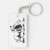 Bullfighting Sleutelhanger (achterkant)