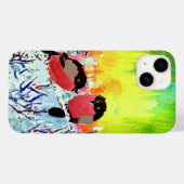 Bullfinch Birds Case-Mate iPhone Case (Achterkant (horizontaal))