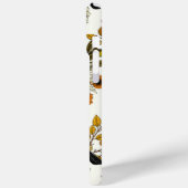 Bullfinch op herfstflorals 2 Case-Mate iPhone case (Achterkant / Links)