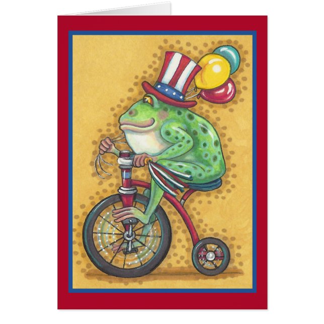 BULLFROG 4TH JULI, FROG NOTE CARD Verse (Voorkant)