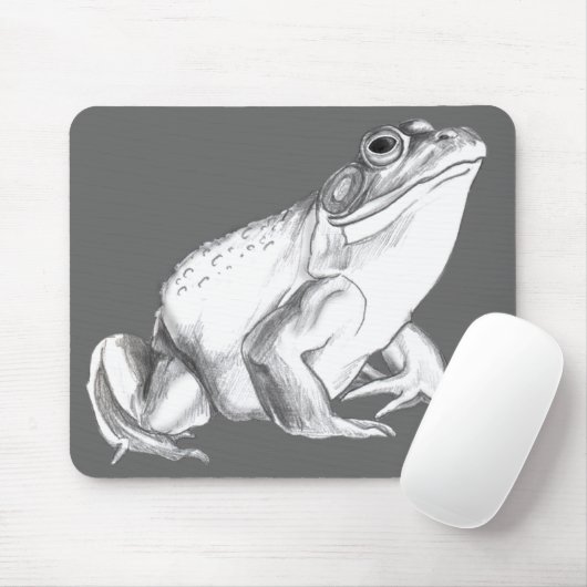 Bullfrog Art Mousepad Frog Art Gifts Decor Muismat (Met muis)