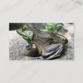 Bullfrog Carte de visite de la nature (Dos)