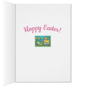 BULLFROG & DUCK PRINCE EASTER GREECARD VERSE (Intérieur (Droit))
