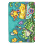 BULLFROG & DUCK PRINCE EASTER PRINTEMPS MAGNET LGE (Vertical)