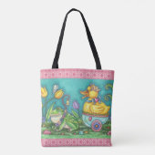 BULLFROG & DUCK PRINCE EASTER PRINTEMPS SAC FOURRE (Dos)