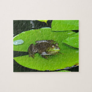 Bullfrog op Lilypads Legpuzzel