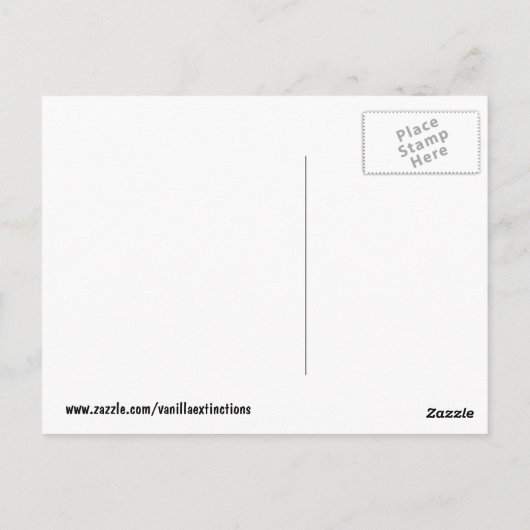 Bullfrog Photo Briefkaart (Achterkant)