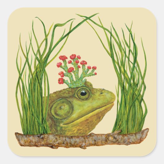Bullfrog sticker (Voorkant)