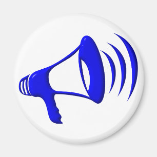 Bullhorn - Voeg je eigen woorden toe Magneet