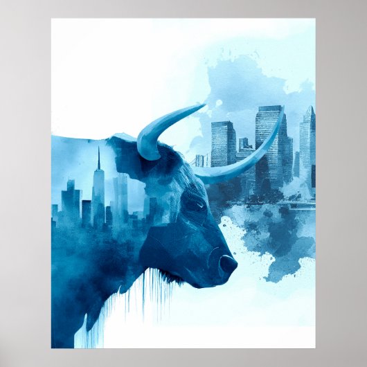 Bullish Stock Market Poster (Voorkant)