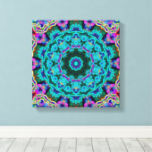 BullmasterGardian 12x12 Canvas Print (Insitu (Houten vloer))