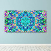 BullmasterGardian 40x21 Canvas Print (Insitu (Houten vloer))